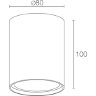 L&L LUCE E LIGHT - TEKO5.1 9W 230VAC 4000K DIF BIA
