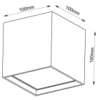 L&L LUCE E LIGHT - TEKO7.0 9W 230VAC 3000K DIF BIA TK70105DB