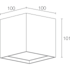 L&L LUCE E LIGHT - TEKO7.0 9W 230VAC 2700K DIF BIA