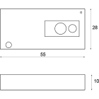L&L LUCE E LIGHT - RADIOCOMANDO 2 CANALI TLC06