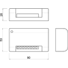 L&L LUCE E LIGHT - RICEVENTE 12-24VDC 2 CANALI