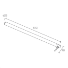 L&L LUCE E LIGHT - TREVI1.0 7W 24VDC 3000K 20X50 613MM TR10005WA