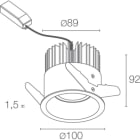 L&L LUCE E LIGHT - TURIS3.3  15W 230VAC 40K D BIA 10V/P TU33109DBR