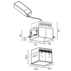 L&L LUCE E LIGHT - TURIS4.0 15W 230VAC 3000K DIF BIA TU40105DB