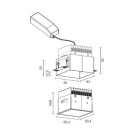 L&L LUCE E LIGHT - TURIS4.0 15W 230VAC 2700K DIF BIA TF
