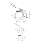 L&L LUCE E LIGHT - TURIS4.0 11W 230VAC 30K D BIA