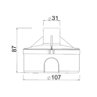 L&L LUCE E LIGHT - CASSAFORMA D107X87 BRIGHT1