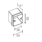 L&L LUCE E LIGHT - CASSAFORMA LINE1.0 WC0300