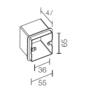 L&L LUCE E LIGHT - CASSAFORMA LINE1.0 WC0300