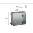 L&L LUCE E LIGHT - CASSAFORMA MURATURA PASITO1.1 WC1430