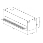 L&L LUCE E LIGHT - CASSAFORMA 65X220 QUAD6.3 BIA