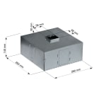 L&L LUCE E LIGHT - CASSAFORMA MURATURA TURIS1.0 WC3101