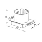 L&L LUCE E LIGHT - CASSAFORMA CARTONGESSO LITUS1.1/1.7 WC4511