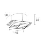L&L LUCE E LIGHT - CASSAF. CARTONGESSO LITUS2.1/2.3/2.5/2. WC4521