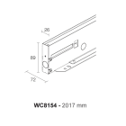 L&L LUCE E LIGHT - CASSAFORMA RIO1.4 2014 MM INOX WC8154