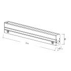 L&L LUCE E LIGHT - CASSAFORMA RIO2.1 514 MM ALL