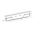 L&L LUCE E LIGHT - CASSAFORMA RIO2.1 513MM INOX