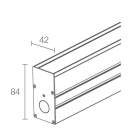 L&L LUCE E LIGHT - CASSAFORMA RIO2.2 1013MM INOX