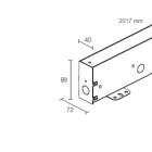 L&L LUCE E LIGHT - CASSAFORMA RIO2.4 2014 MM INOX