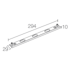 L&L LUCE E LIGHT - DISTANZIALE ELLA/ELLO IN 3.0 BIA WD0603B
