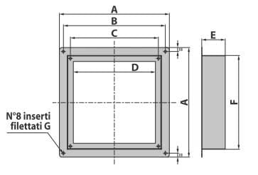 MAICO - D/30 DISTANZIALE QC300 3F H100 STD
