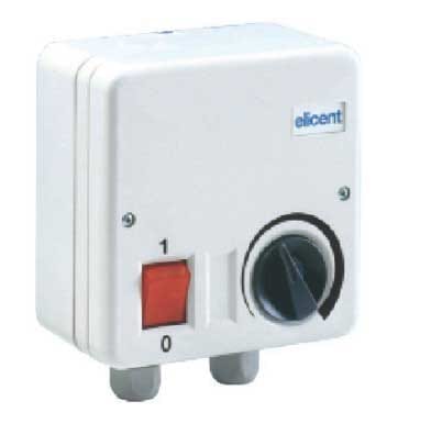 MAICO - RV/2 REGOLATORE 7A MONOFASE ELIC.** 2RV2000