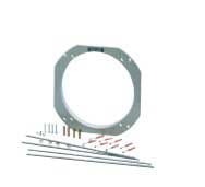 MAICO - SET APPL.A MURO VITRO 12/300 T.N.**
