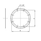 MAICO - CCF 45 FLANGIA RAL7001