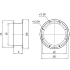 MAICO - CC-BO 45  BOCCAGLIO CC   RAL 7001 5BO9645