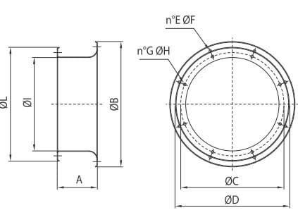 MAICO - CC-BO 50 BOCCAGLIO CC RAL7001