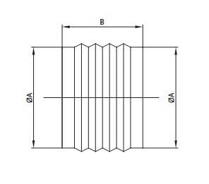 MAICO - GIUNTO ANTIVIBRANTE PR/AC 25   ** 5SU3025