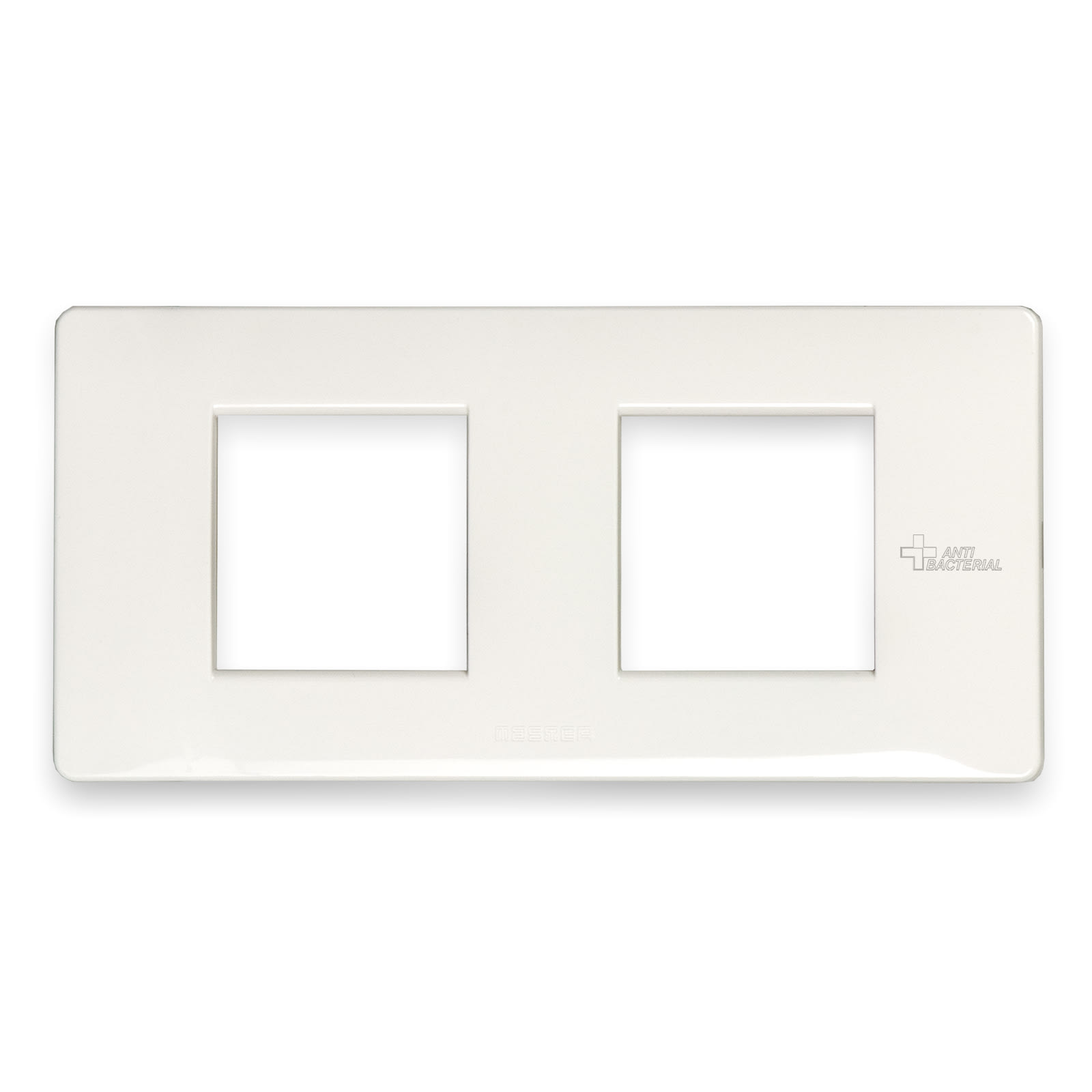 MASTER - PLACCA 2+2 P. PURE WHITE ANTIBACTERIAL
