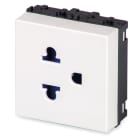 MASTER - PRESA 2P+T 16A 250V AUROAMER. 2M ANTIBAC