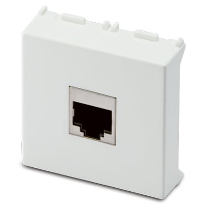 MASTER - MIX PRESA RJ45 CAT.6 FTP SCHERMATA 2MOD.