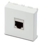 MASTER - MIX PRESA RJ45 CAT.6 FTP SCHERMATA 2MOD.