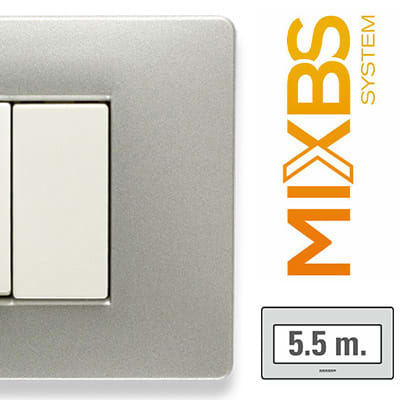 MASTER - MIXBS PLACCA 5,5 P. ST.ING ALUMINIUM