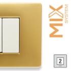 MASTER - MIX PLACCA 2 POSTI STRETTA STAR DUST