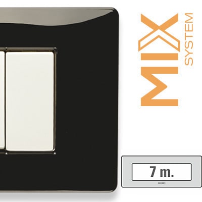 MASTER - MIX PLACCA 7 POSTI NERO PANTHER
