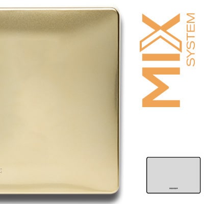 MASTER - MIX PLACCA CIECA 3MOD. ORO KARAT