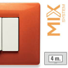 MASTER - MIX PLACCA 4 POSTI ARANCIO TIBET