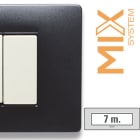 MASTER - MIX PLACCA 7 POSTI ANTHRACITE GREY