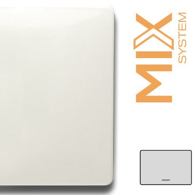 MASTER - MIX PLACCA CIECA 3MOD. BIANCO MATT