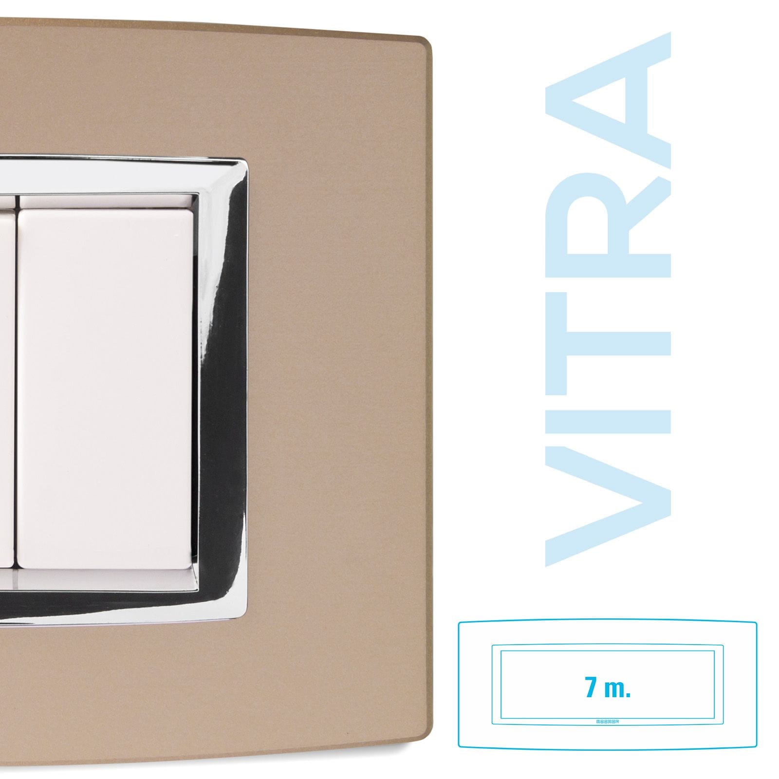 MASTER - PLACCA LIGHT GOLD 7P. VITRA