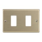 MASTER - PLACCA ORO 2 FORI VIMAR 8000
