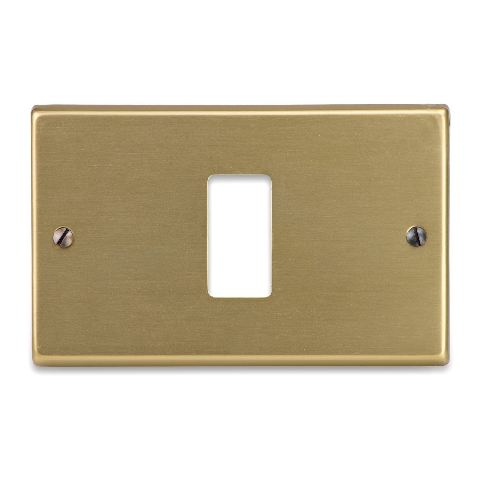 MASTER - PLACCA BRONZO 1 FORO VIMAR 8000