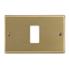 MASTER - PLACCA BRONZO 1 FORO VIMAR 8000
