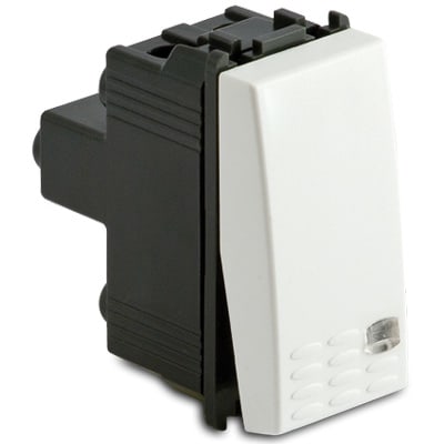 MASTER - MODO PULSANTE TASTO LUCE 1P 16A BIANCO