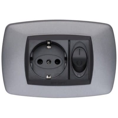 MASTER - F.PROD. PL.METALLO 3 POSTI ALLUMINIO