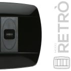 MASTER - MODO RETRO 3 MOD. 2 POSTI NERO
