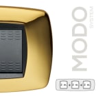 MASTER - MODO PLACCA 2+2+2 POSTI OTTONE